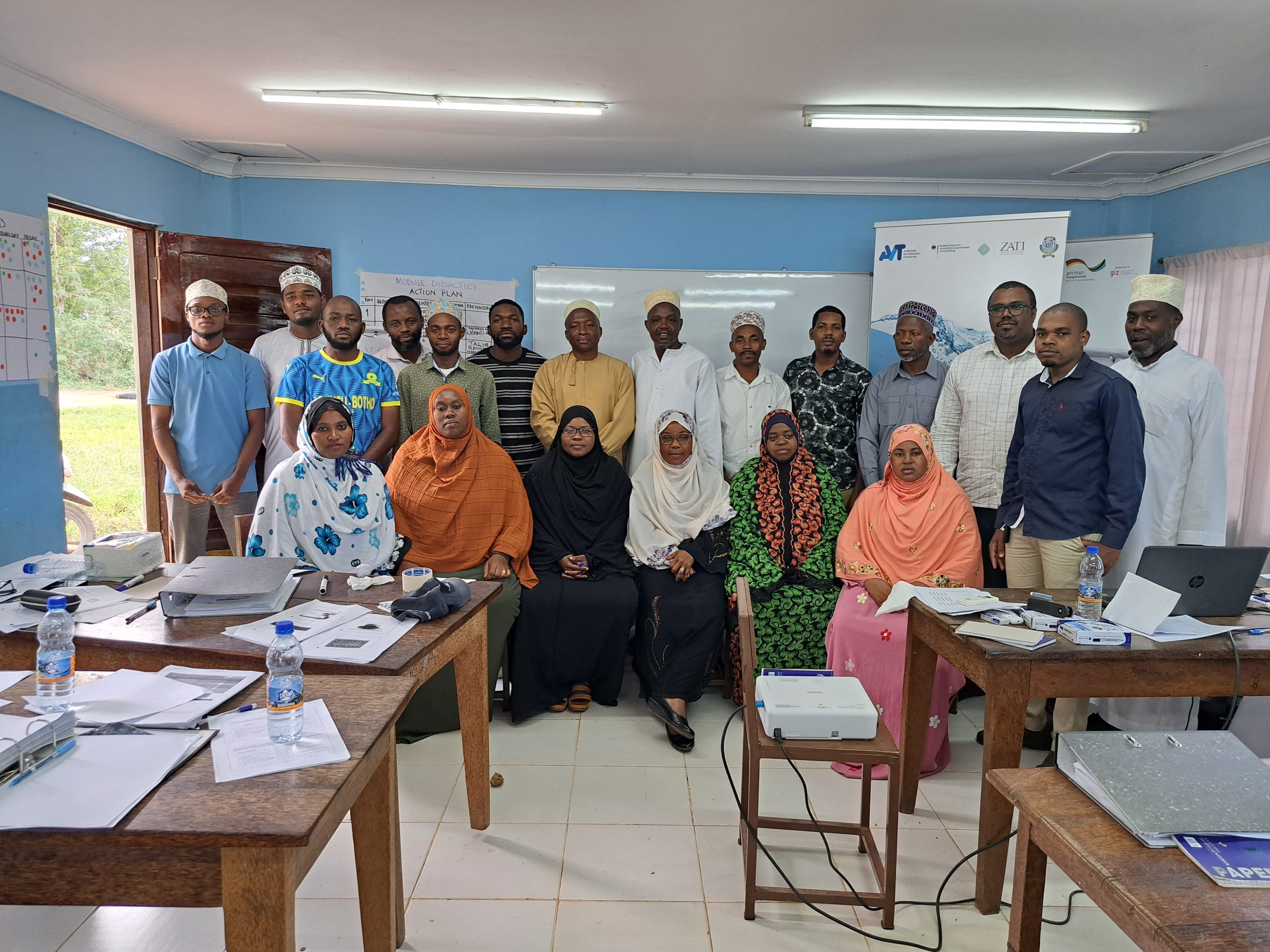 Instructors participating in pedagogy training